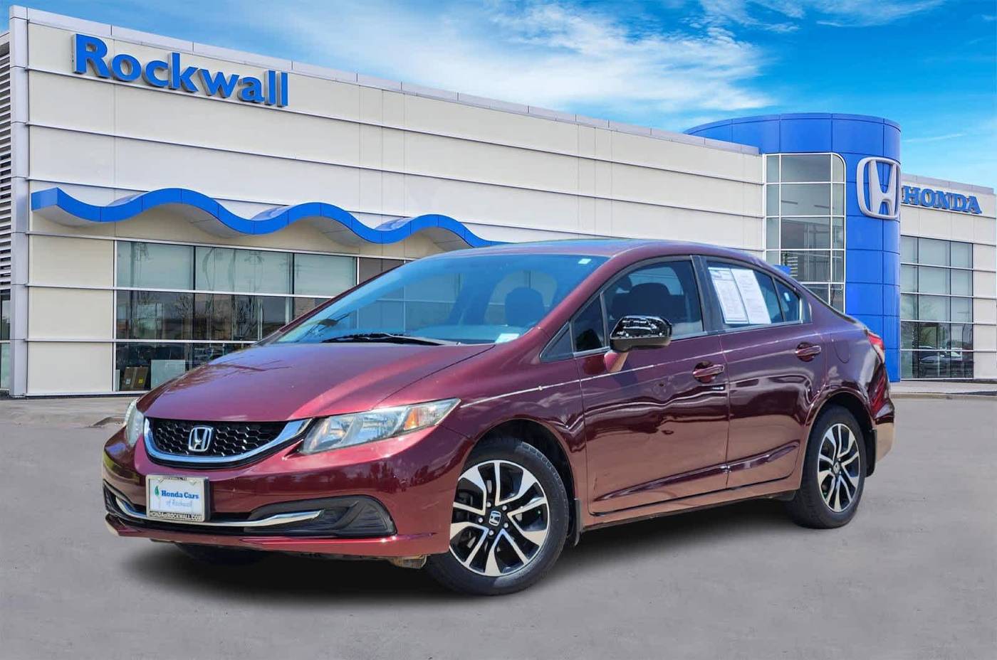 2014 Honda Civic EX — Sedan — 63,149 mi — Rockwall, TX
