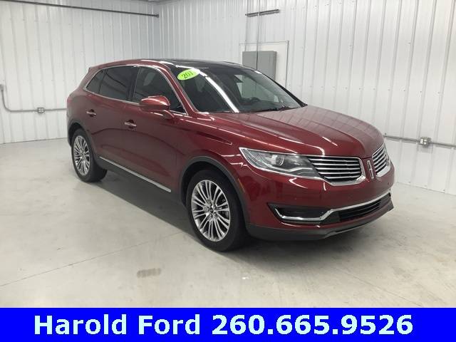 2017 Lincoln MKX Reserve — SUV — 74,513 mi — Angola, IN