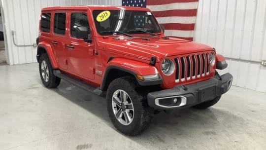 2018 Jeep Wrangler Sahara — SUV — 124,085 mi — Angola, IN