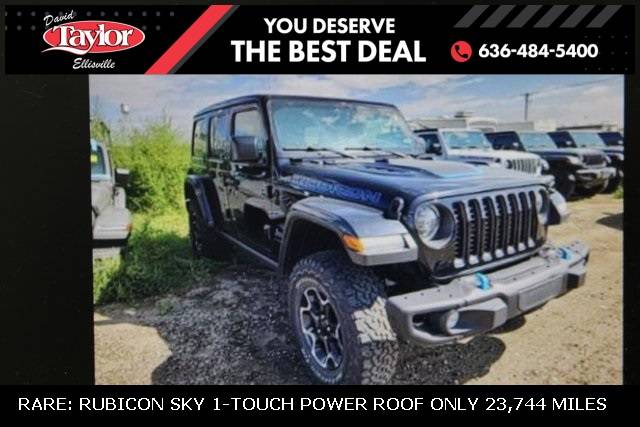 2023 Jeep Wrangler Rubicon 4xe — SUV — 23,744 mi — Ellisville, MO