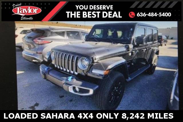 2022 Jeep Wrangler Sahara 4xe — SUV — 8,242 mi — Ellisville, MO