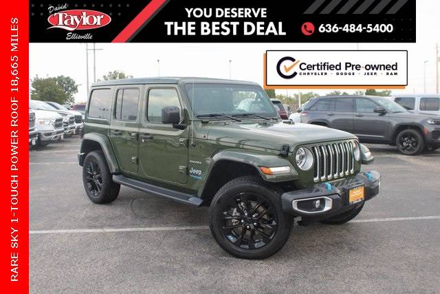 2022 Jeep Wrangler Sahara 4xe — SUV — 18,665 mi — Ellisville, MO