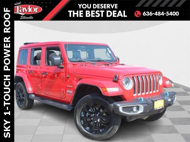 2023 Jeep Wrangler Sahara 4xe — SUV — 18,280 mi — Ellisville, MO