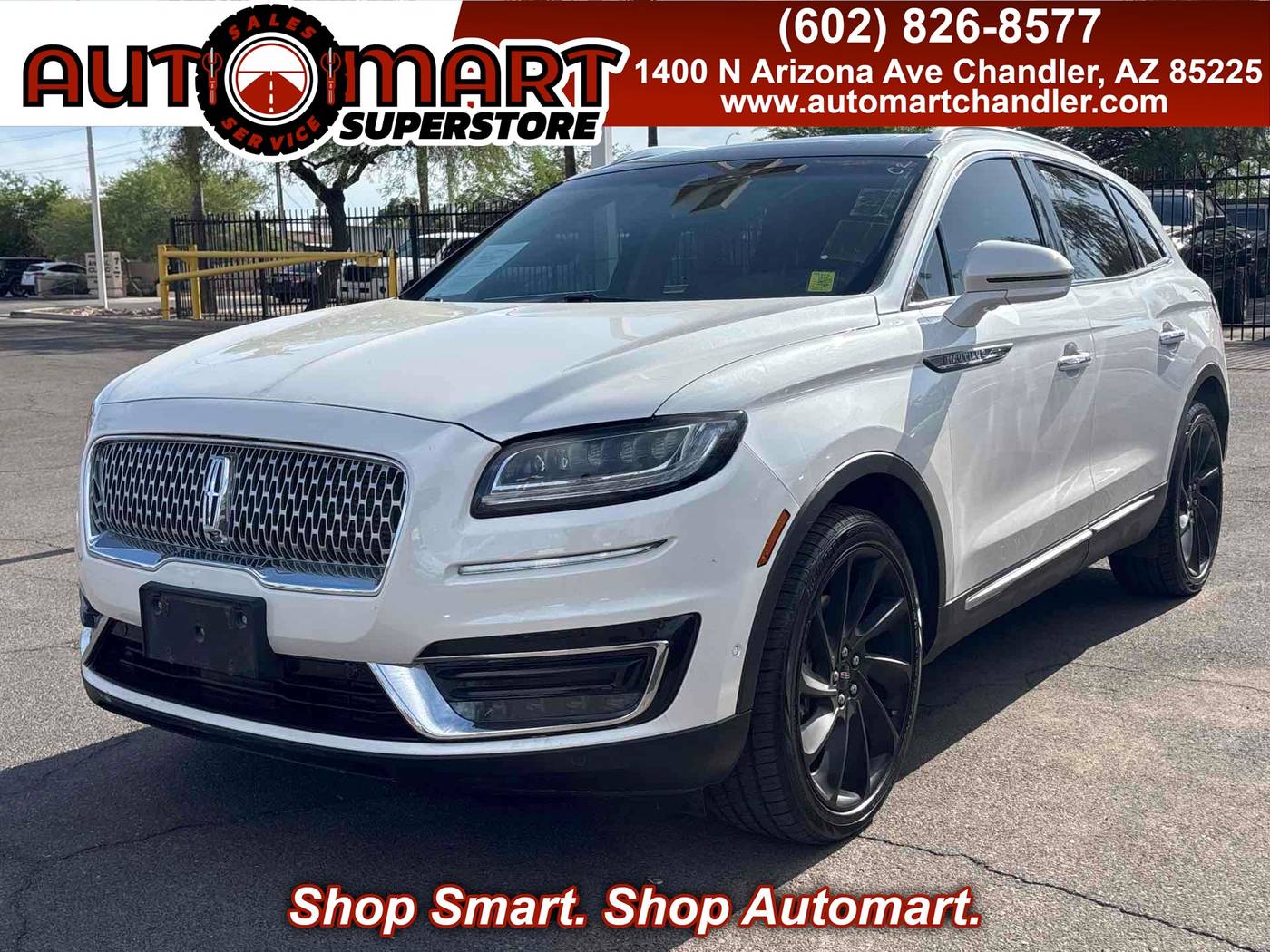 2019 Lincoln Nautilus Reserve — SUV — 96,117 mi — Chandler, AZ