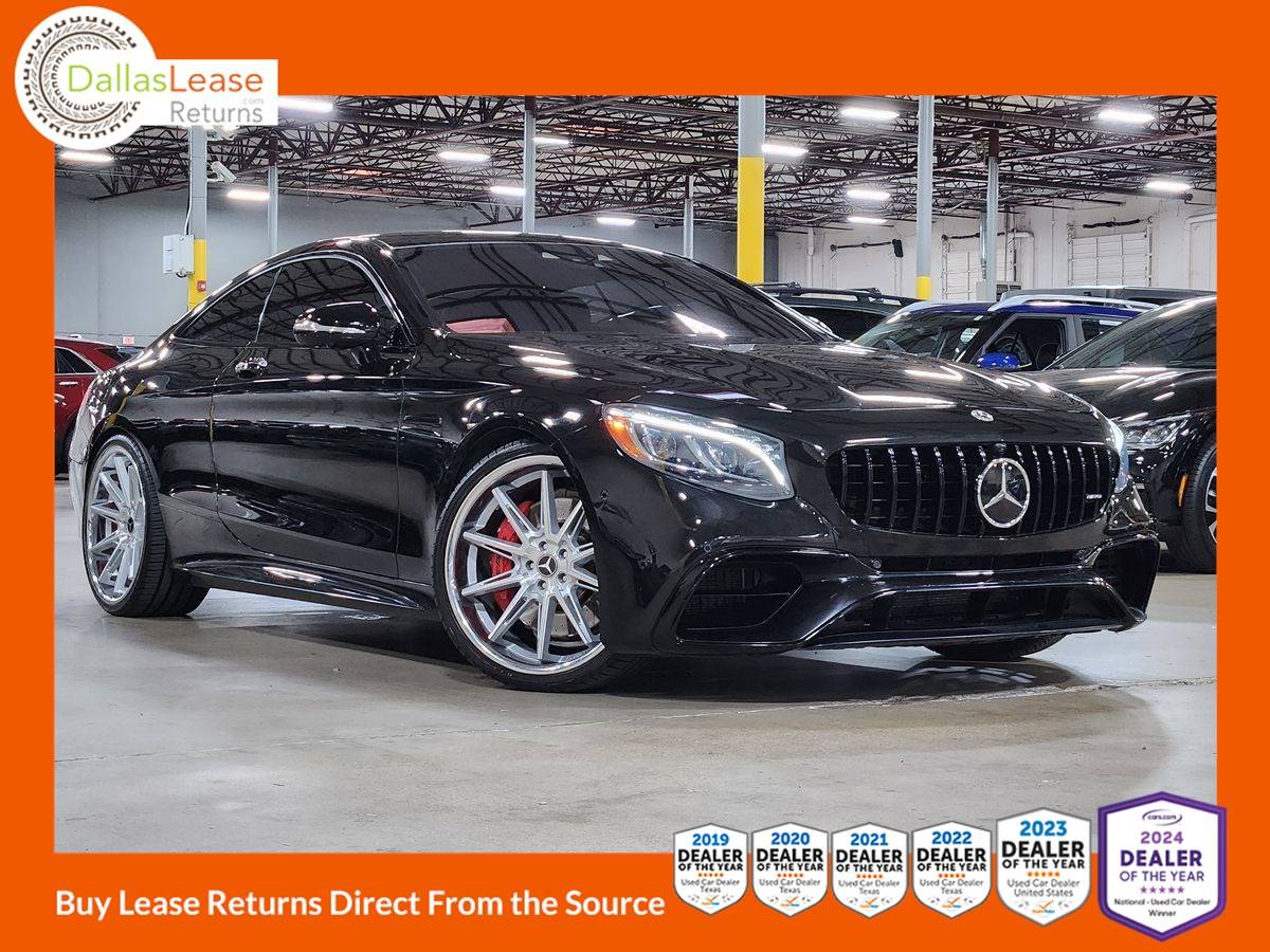 2019 Mercedes-Benz S-Class AMG S 63 — Coupe — 63,088 mi — Dallas, TX