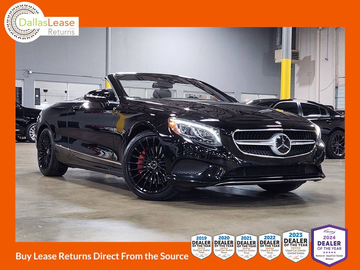 2017 Mercedes-Benz S-Class S 550 — Convertible — 36,104 mi — Dallas, TX