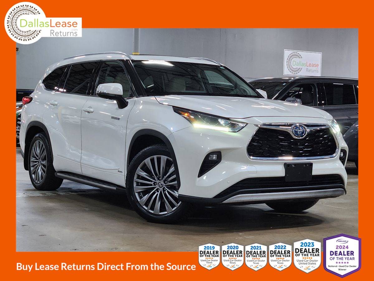 2021 Toyota Highlander Hybrid Platinum — SUV — 63,049 mi — Dallas, TX