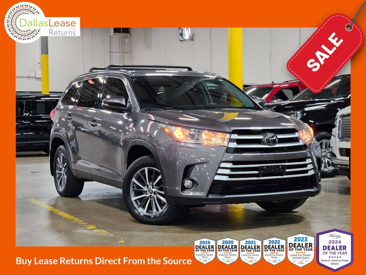 2019 Toyota Highlander XLE — SUV — 57,038 mi — Dallas, TX