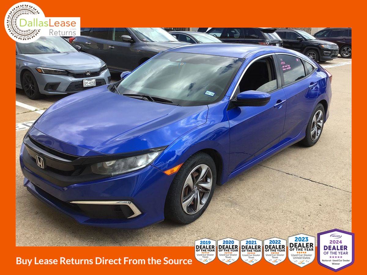2019 Honda Civic LX — Sedan — 102,462 mi — Dallas, TX