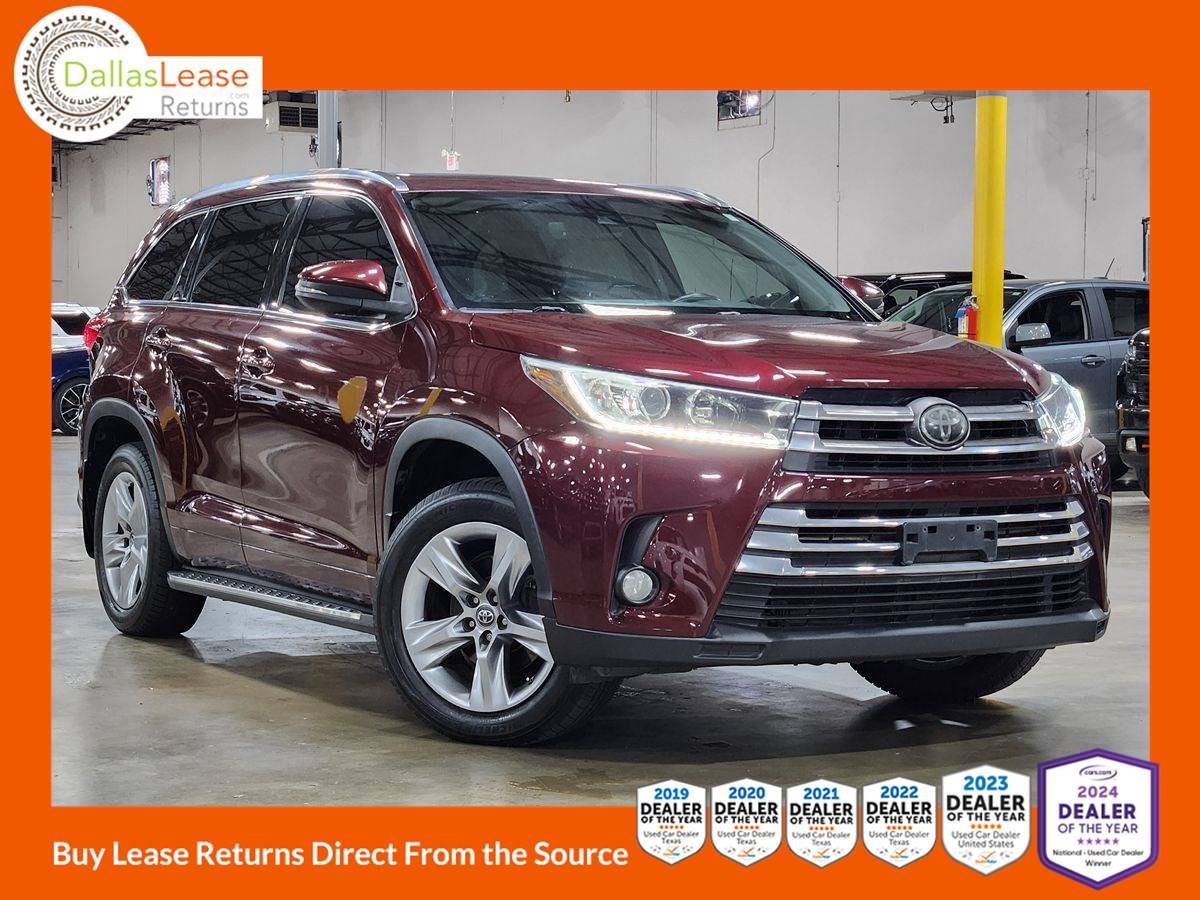 2017 Toyota Highlander Limited — SUV — 102,889 mi — Dallas, TX
