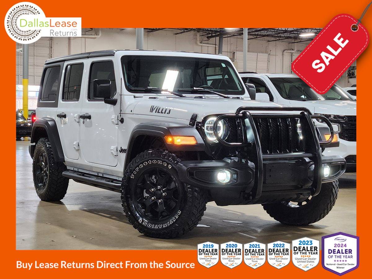 2021 Jeep Wrangler Willys — SUV — 37,447 mi — Dallas, TX
