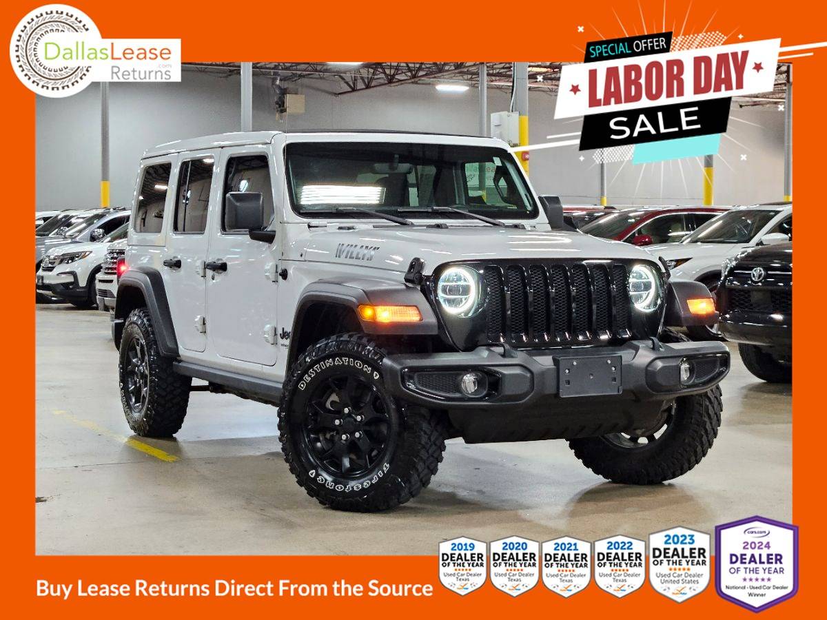 2021 Jeep Wrangler Willys — SUV — 38,875 mi — Dallas, TX