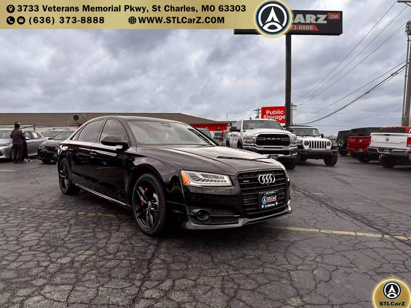2017 Audi A8 4.0T — Sedan — 95,738 mi — Saint Charles, MO
