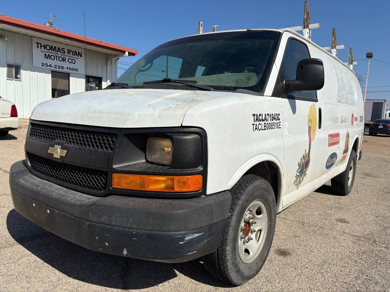 2014 Chevrolet Express Cargo Van Base — Cargo Van — 121,939 mi — Temple, TX