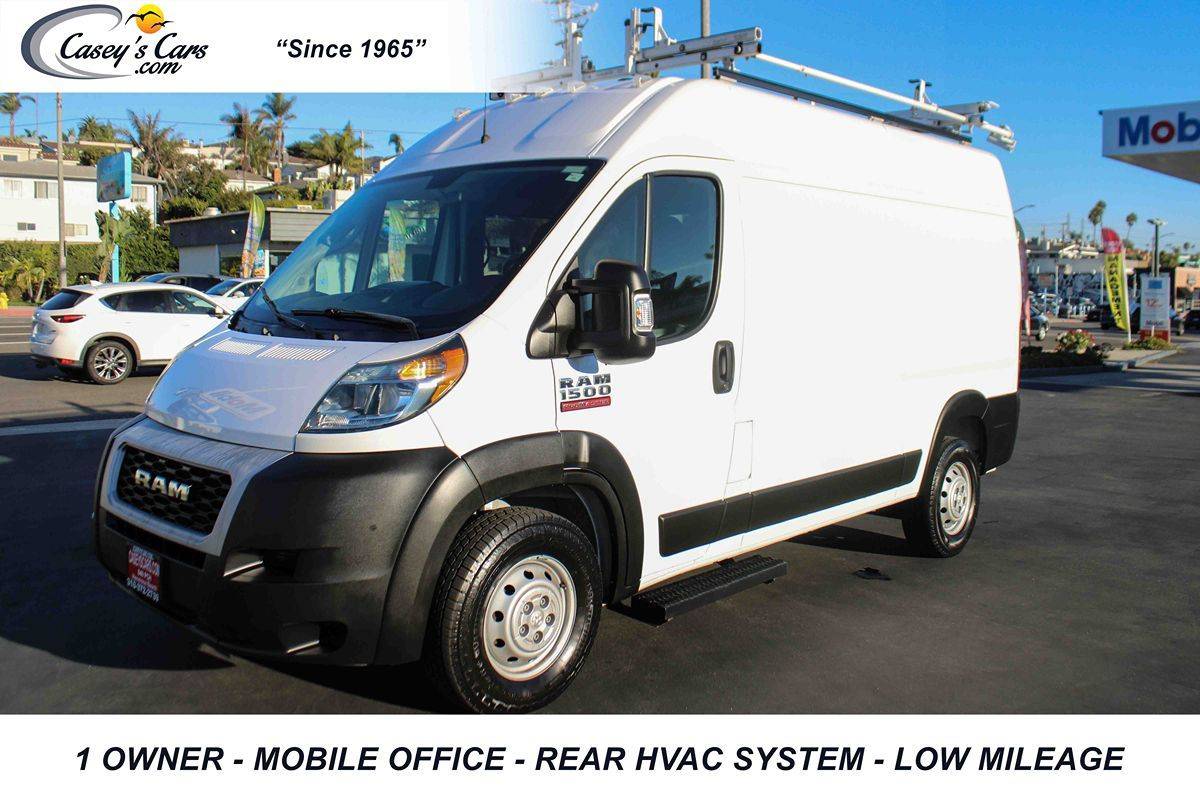 2020 Ram ProMaster Cargo Van 1500 — Cargo Van — 23,229 mi — Hermosa Beach, CA