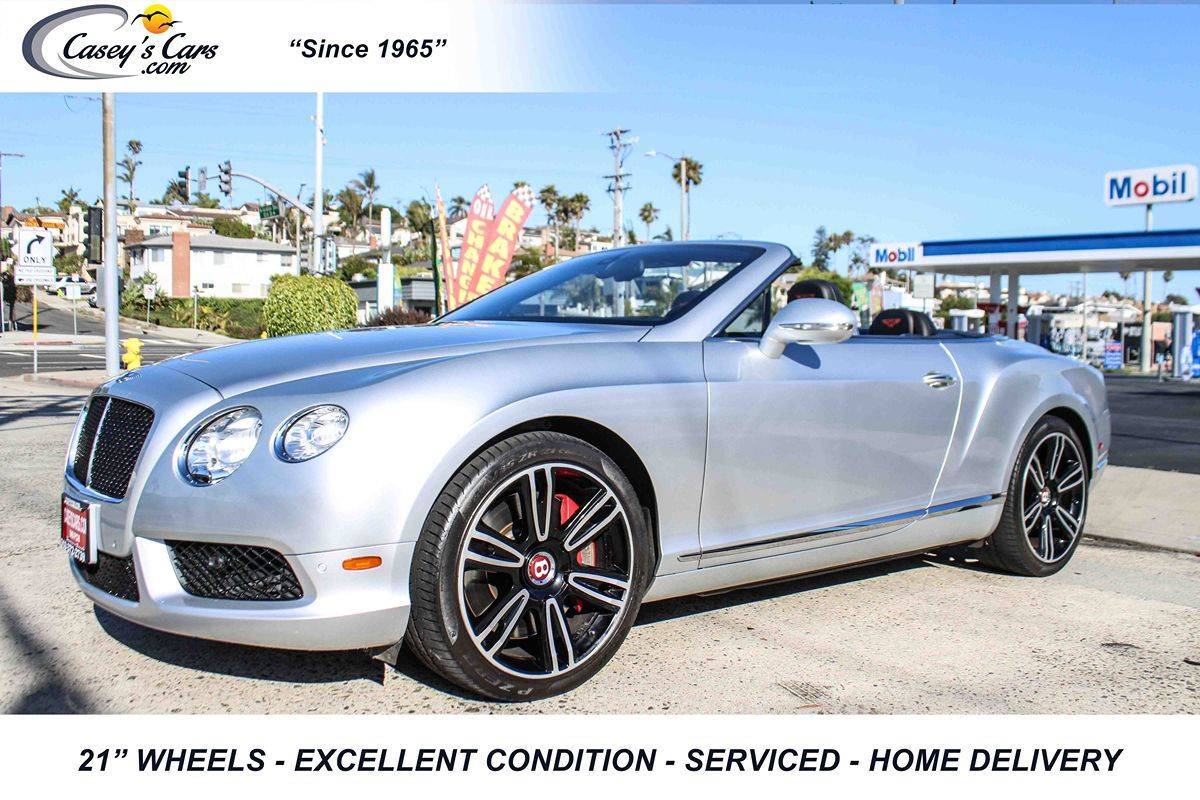 2014 Bentley Continental GT V8 — Convertible — 47,119 mi — Hermosa Beach, CA