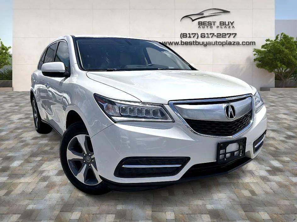 2016 Acura MDX Standard — SUV — 103,710 mi — Arlington, TX