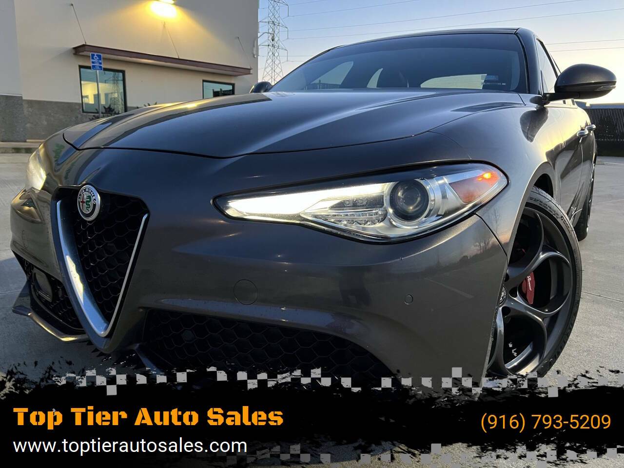 2018 Alfa Romeo Giulia Ti Sport — Sedan — 66,747 mi — Sacramento, CA