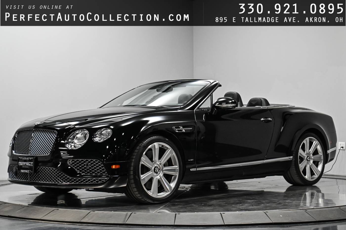 2016 Bentley Continental GT W12 — Convertible — 43,923 mi — Akron, OH