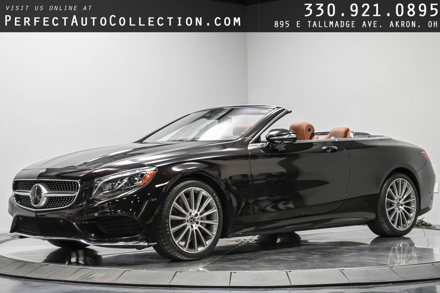 2017 Mercedes-Benz S-Class S 550 — Convertible — 33,242 mi — Akron, OH