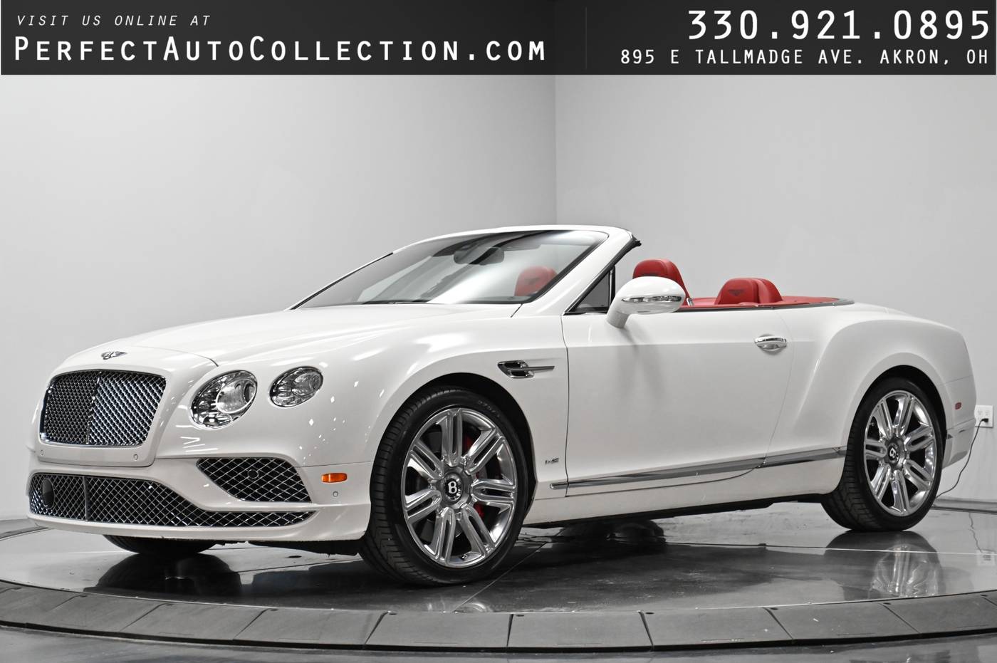 2016 Bentley Continental GT W12 — Convertible — 24,215 mi — Akron, OH