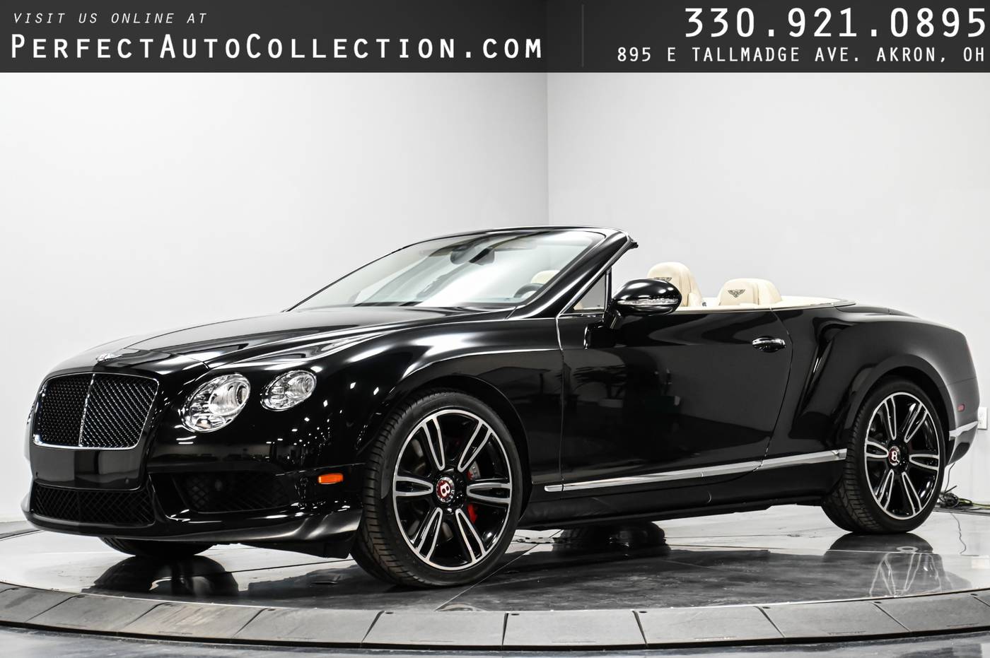 2015 Bentley Continental GT V8 — Convertible — 13,156 mi — Akron, OH