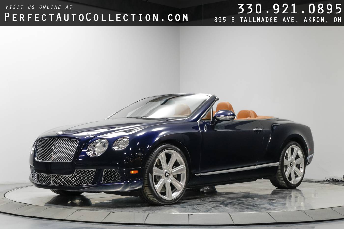 2013 Bentley Continental GT W12 — Convertible — 16,588 mi — Akron, OH