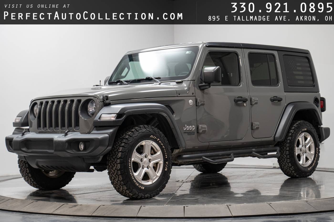 2019 Jeep Wrangler Sport S — SUV — 100,490 mi — Akron, OH
