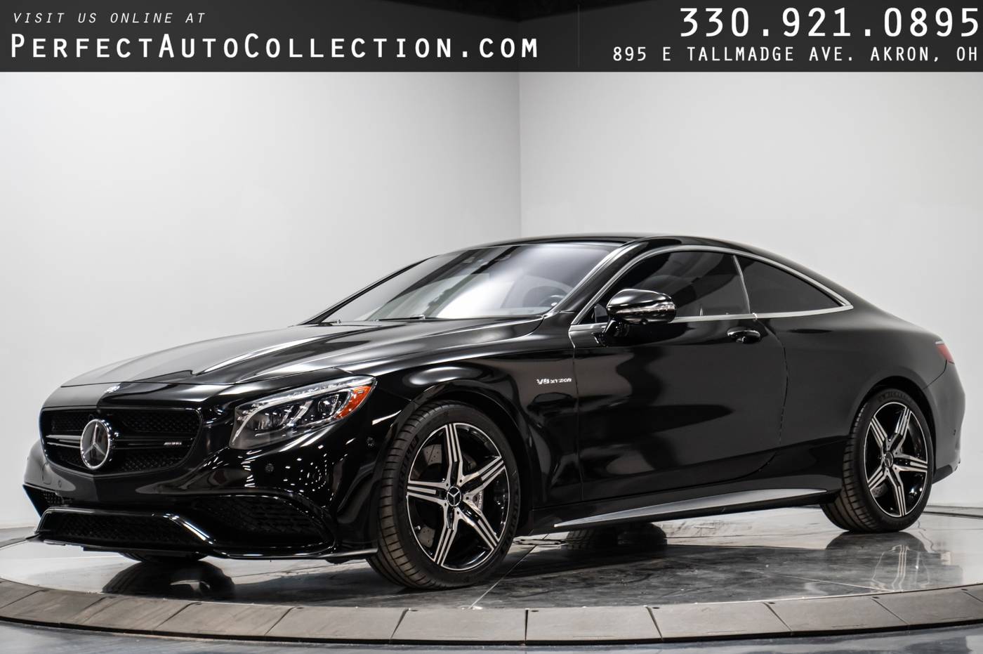 2015 Mercedes-Benz S-Class S 63 AMG — Coupe — 43,337 mi — Akron, OH