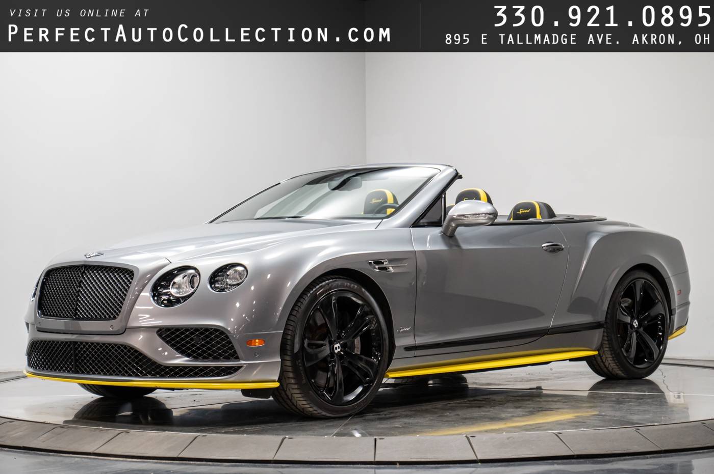 2017 Bentley Continental GT Speed — Convertible — 26,123 mi — Akron, OH