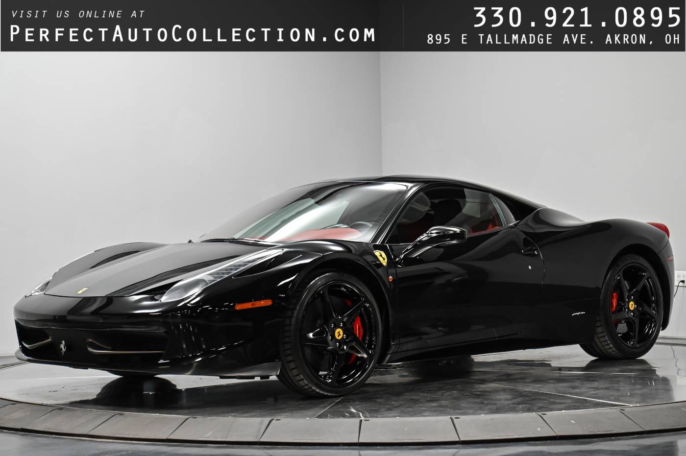 2013 Ferrari 458 Italia Italia — Coupe — 28,017 mi — Akron, OH