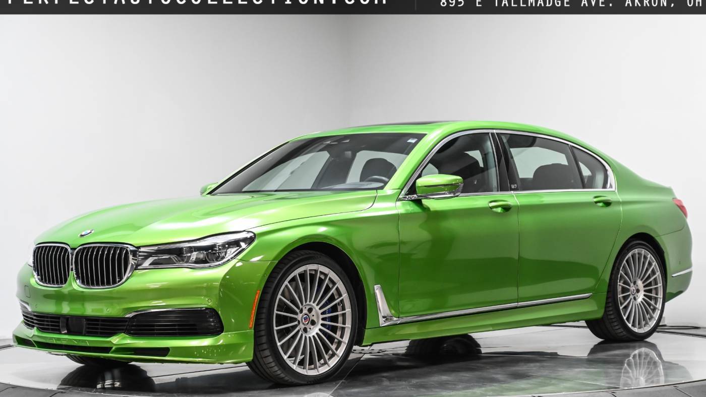 BMW m7 Alpina Green 2018