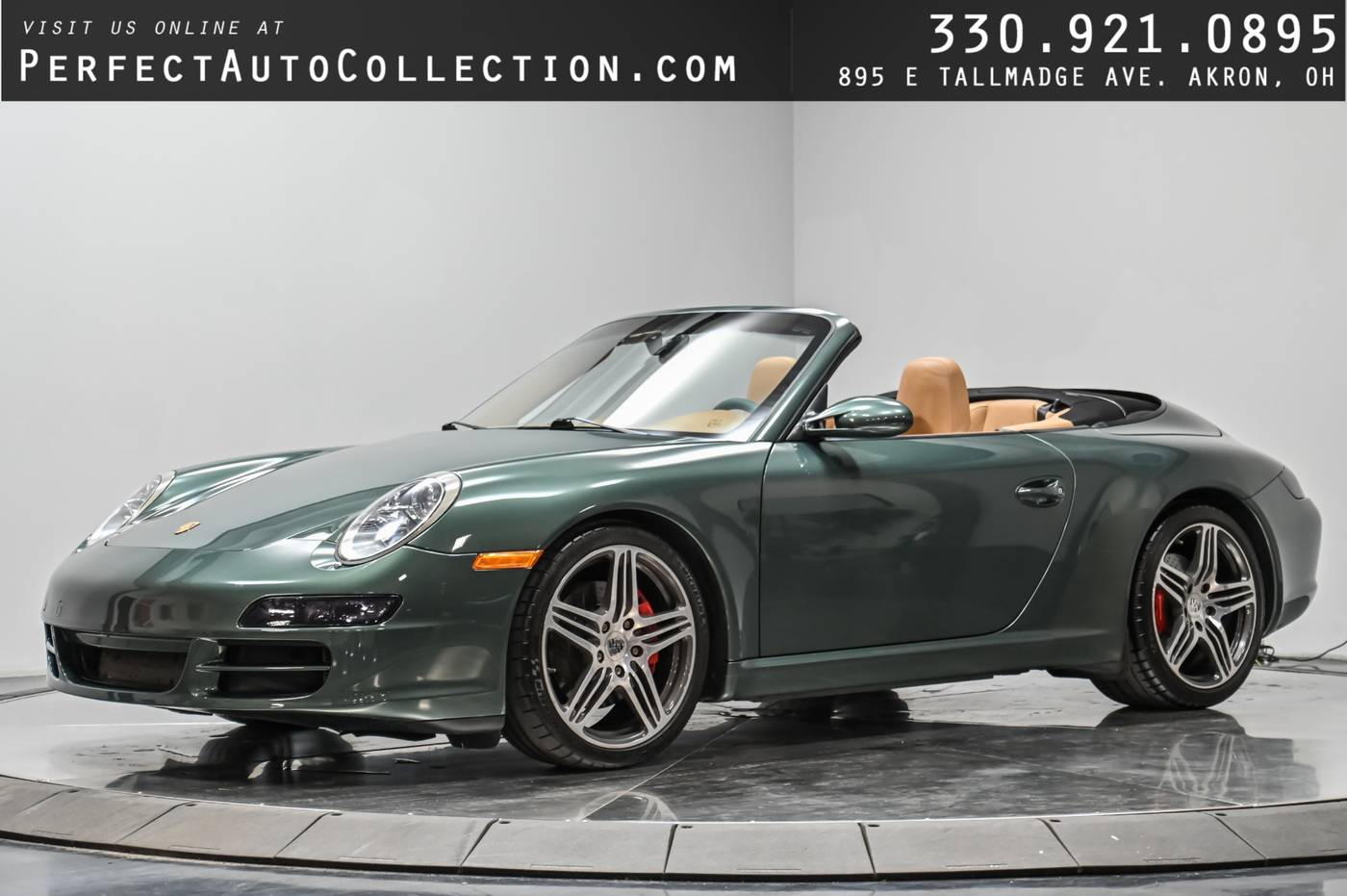 2008 Porsche 911 Carrera S — Convertible — 32,076 mi — Akron, OH