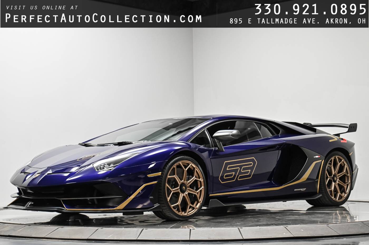 2019 Lamborghini Aventador SVJ — Coupe — 6,082 mi — Akron, OH