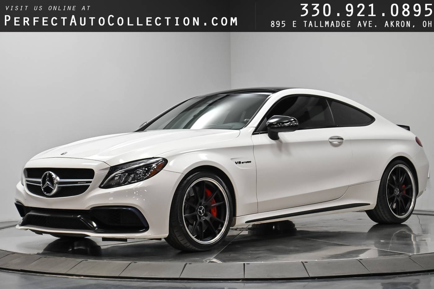2018 Mercedes-Benz C-Class C 63 S AMG — Coupe — 27,117 mi — Akron, OH