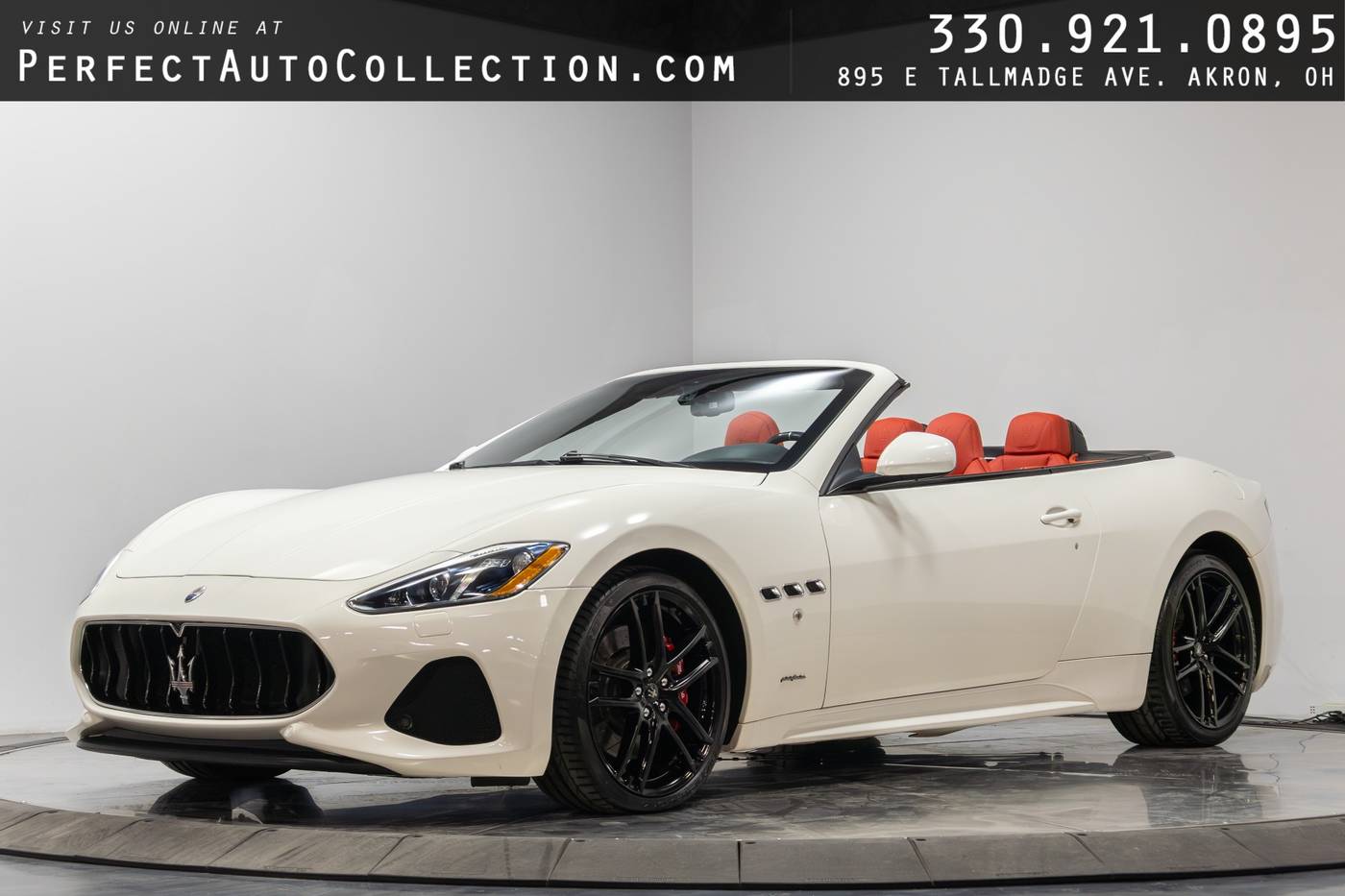 2018 Maserati GranTurismo Sport — Convertible — 29,676 mi — Akron, OH