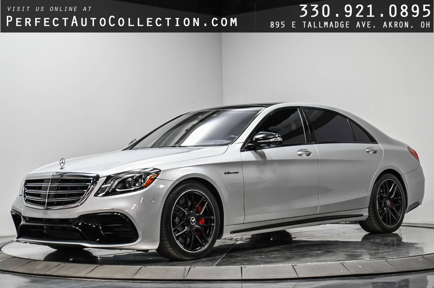 2019 Mercedes-Benz S-Class AMG S 63 — Sedan — 20,086 mi — Akron, OH