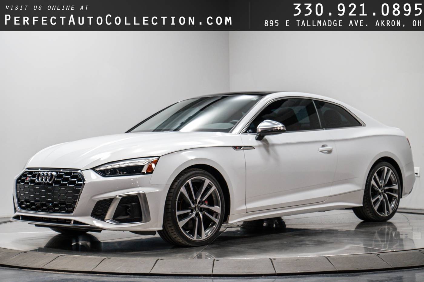 2022 Audi S5 Premium Plus — Coupe — 25,063 mi — Akron, OH