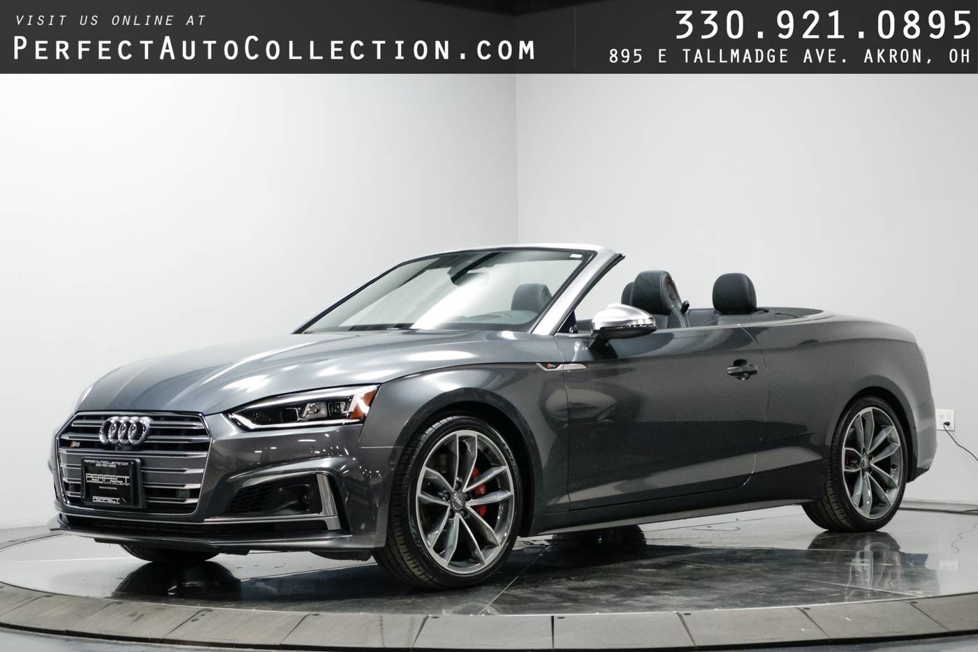 2019 Audi S5 Prestige — Convertible — 33,709 mi — Akron, OH