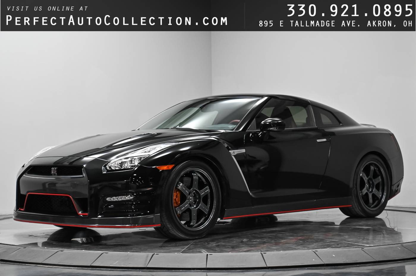 2015 Nissan GT-R Black Edition — Coupe — 15,813 mi — Akron, OH