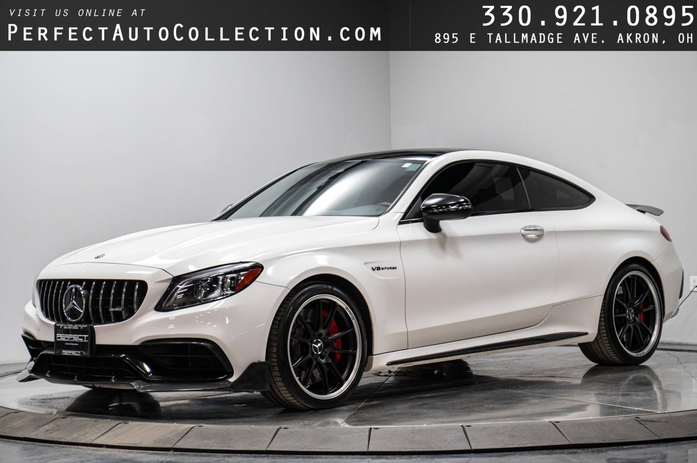 2019 Mercedes-Benz C-Class AMG C 63 S — Coupe — 30,129 mi — Akron, OH