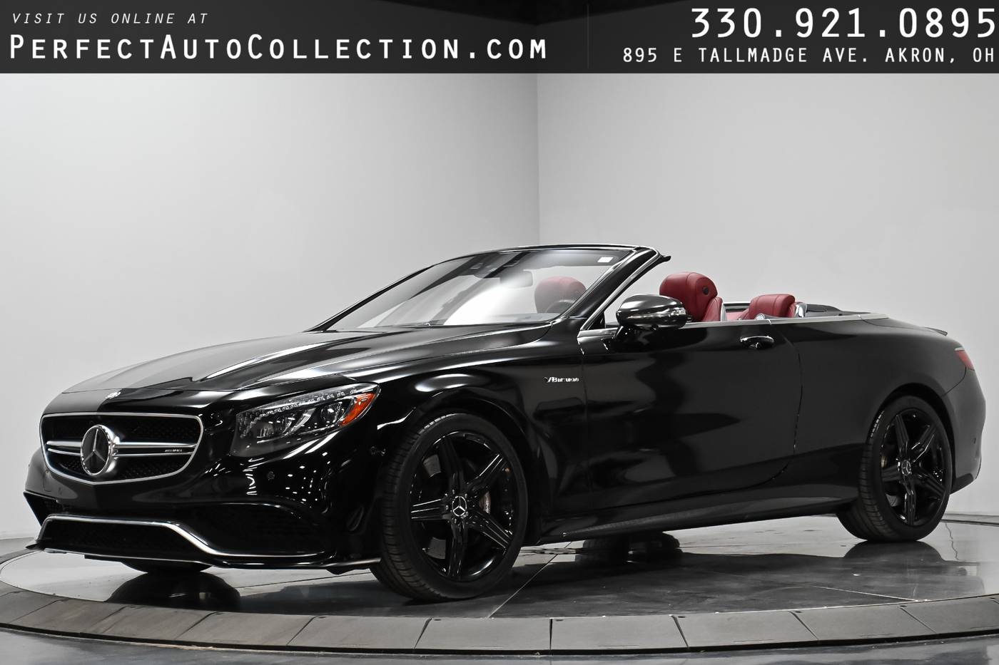 2017 Mercedes-Benz S-Class S 63 AMG — Convertible — 40,552 mi — Akron, OH