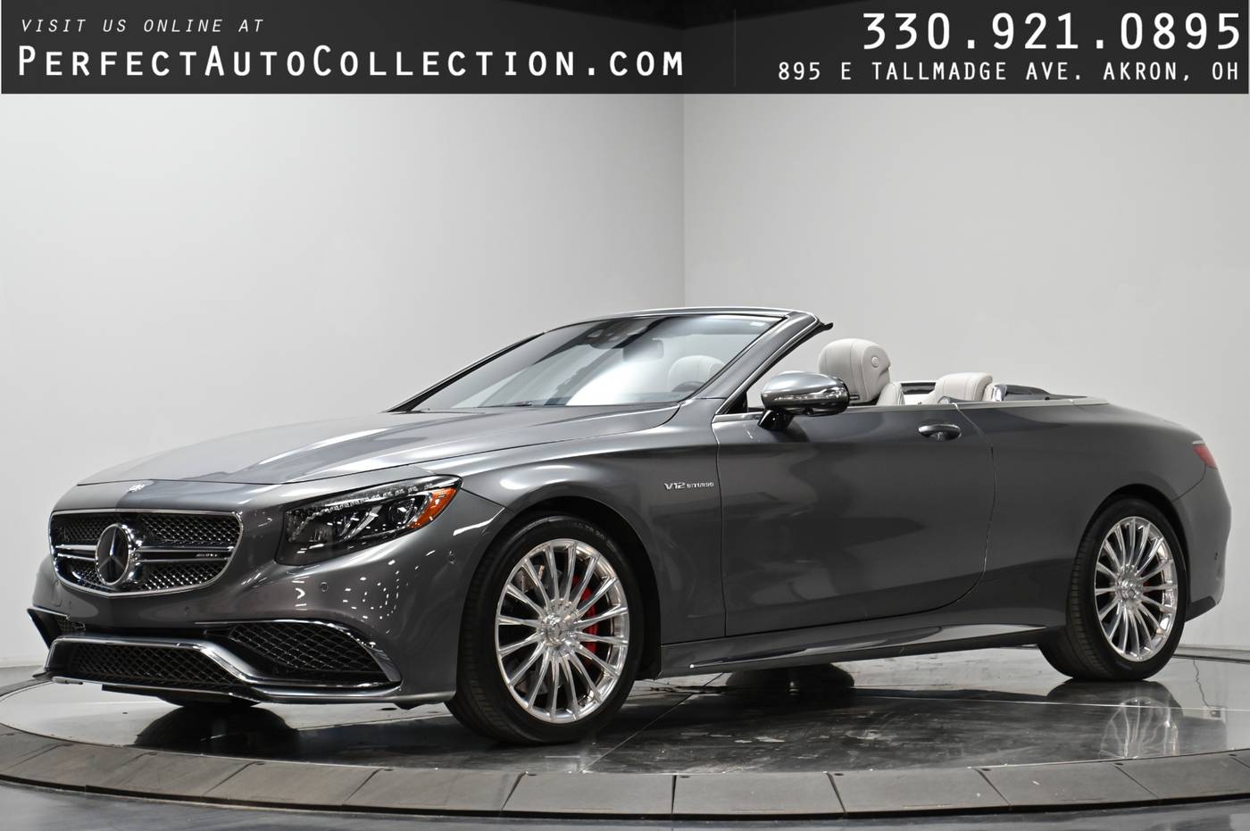 2017 Mercedes-Benz S-Class S 65 AMG — Convertible — 27,252 mi — Akron, OH
