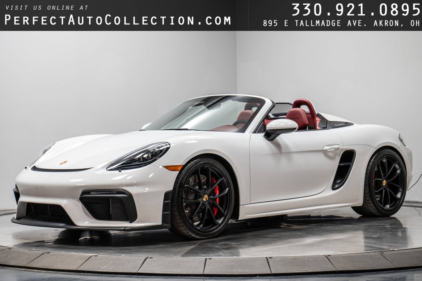 2022 Porsche 718 Boxster Spyder — Convertible — 4,113 mi — Akron, OH