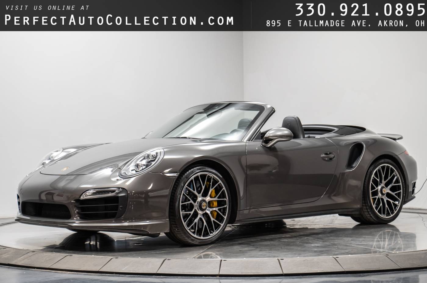 2016 Porsche 911 Turbo S — Convertible — 47,284 mi — Akron, OH