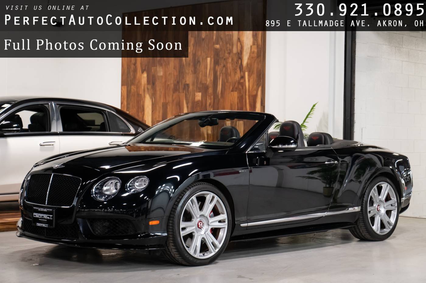 2014 Bentley Continental GT V8 S — Convertible — 29,186 mi — Akron, OH