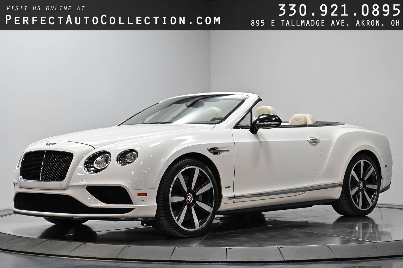 2016 Bentley Continental GT V8 S — Convertible — 26,701 mi — Akron, OH