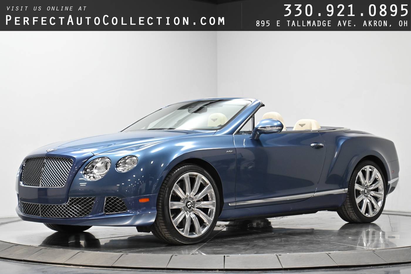 2014 Bentley Continental GT W12 — Convertible — 23,668 mi — Akron, OH