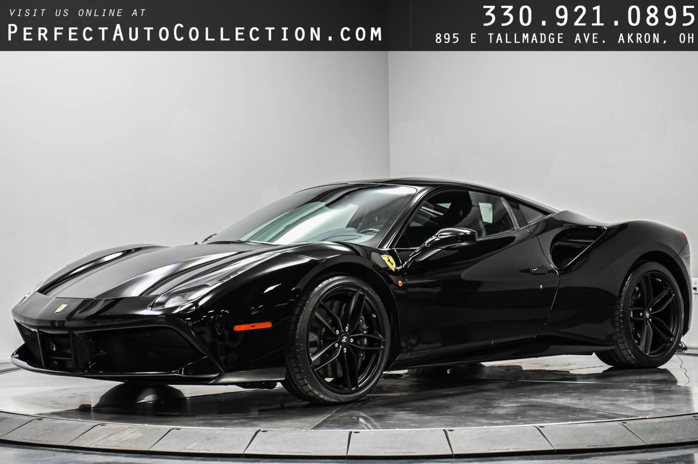 2016 Ferrari 488 GTB — Coupe — 7,471 mi — Akron, OH