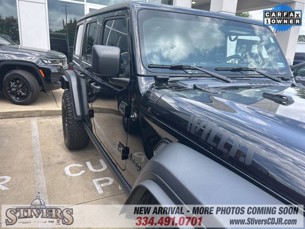 2023 Jeep Wrangler Willys — SUV — 15,449 mi — Prattville, AL